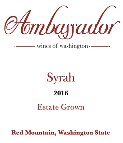 2016 Estate Syrah 1.5L