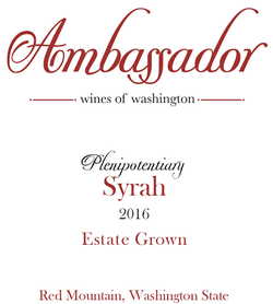 2016 Plenipotentiary Syrah 1.5L