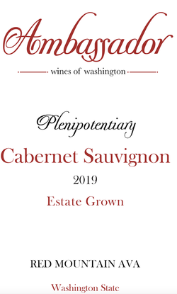 2019 Estate Plenipotentiary Cabernet Sauvignon 1.5L