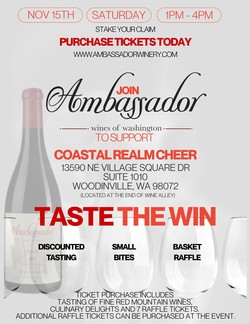 COASTAL REALM CHEER TASTING
