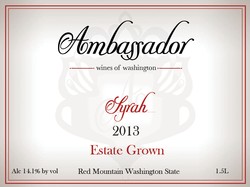 2013 Estate Syrah 1.5L