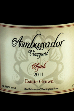 2011 Estate Syrah 1.5L